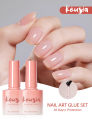 Kousia Top Coat Nail Gel Polish Base Gel Matte Top Coat Nail Primer Nail Art Soak Off Nail Functional glue. 