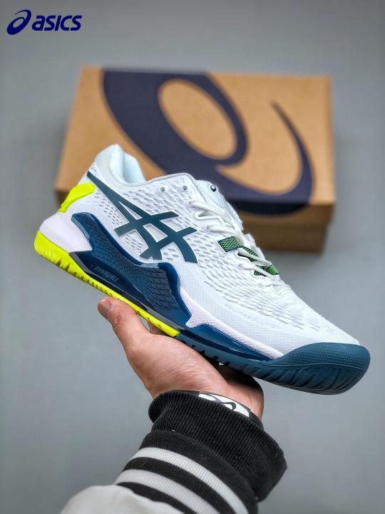  asics gel resolution 9 professional tennis shoes 