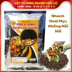 MEN VI SINH Ủ Rác Nhà Bếp Làm Phân Hữu Cơ Phân Hủy Nhanh Khử Mùi Hiệu Quả - Gói 500Gr