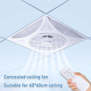 【1 Year Warranty】Office Ceiling Fan Heavy Duty Big With Remote Ceiling Fans For Living Room Circulation fan Wall Mounted fan Surface-Mounted Air circulator