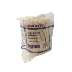 Unigloves Self-Ad Elastic Bdg (5cm x 4.5m)/(7.5cm x 4.5m)/(10cm x 4.5m)  BROWN 1roll
