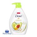 Dove Go Fresh Avocado Calendula Paraben-Free Body Wash 1L (Laz Mama Shop). 