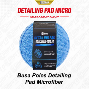 Busa Poles Kain Lap Microfiber Bulat Poles Mobil Pad Poles Microfiber Ompro Detailing Pad Microfiber
