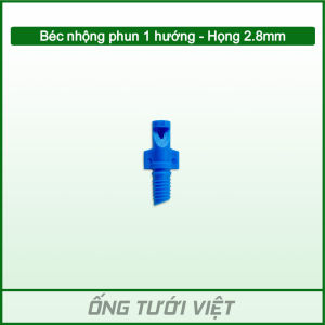 (Bịch 100 cái) Béc nhộng phun 1 hướng – Họng 2.8mm | Béc sử dụng cho hệ thống tưới tại gốc