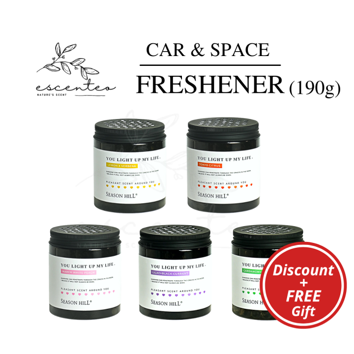 escenteo Car Perfume Long Lasting Air Freshener Wardrobe Cupboard Fragrance Shoe Rack