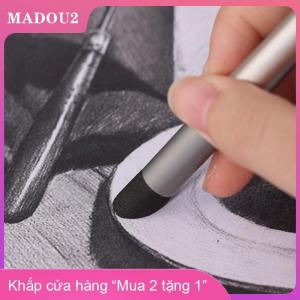 [COD] MADOU2 1 3pcs tái sử dụng vẽ nghệ thuật Máy trộn trộn bọt biển bút pastel pha trộn công cụ cho sơn dầu có thể giặt phác thảo cọ xát bàn chải