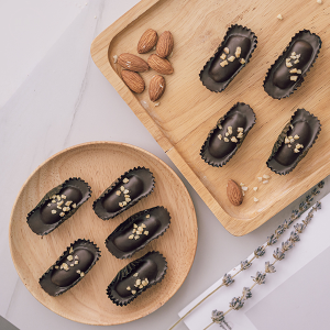 Kuih Raya Almond London Chocolate Coklat Cookies Halal Milk Chocolate Almonds - Lazada