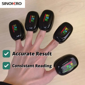 Sinohero Digital Finger Oximeter Family OLED Pulse Cximeter Display Oxymeter Fingertip Health Diagnostic Monitor 1PC