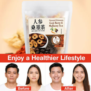 Ginseng Five Treasure Tea Mulberry And Goji Berry Energy Tea Organic Mens Kidney Tea Cleansing And Protecting Kidney Health Tea Bags