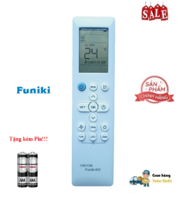 Remote Điều khiển điều hòa Funiki 1 2 chiều Inverter- Hàng tốt các dòng SC SH HSC 09 12 18 24 Tặng kèm Pin!!!