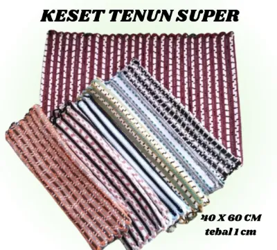 Keset Anyam Tebal / Kesed Kaki Model Anyam Rapih