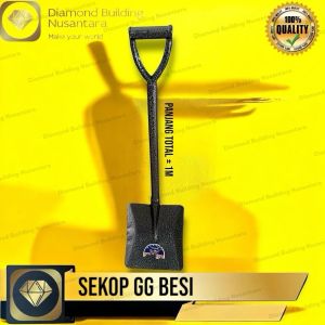Sekop Gagang Kayu dan Gagang Besi Crocodile Sekop Tanah Super Kuat Kualitas TERBAIK dan TERMURAH