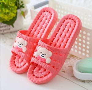 [SG Seller] Japanese Style Couple Slippers | Bathroom Non-slip Inlaid Empty Leaking Quick-drying Slippers | Indoor Household Slippers | Super Soft Soles