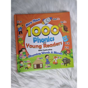 1000 Phonics For Young Readers - Phonics Vocabulary Book Learn English For Children Kids Kindergarten Preschool
