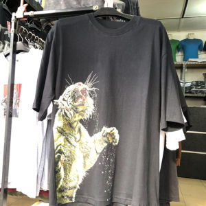 Kaos Tiger Motif Harimau Tshirt Bahan 100% Cotton