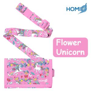HOMIE Kids Lanyard Wallet/Multifunctional Compartments High Quality Wallet/Lightweight/DurableZipper