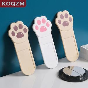 [COD] KOQZM KITCHEN Cute Cartoon Toilet Lid Lifter Creative Cat Claw Shape Toilet Handle Plastic Convenient Clamshell Opener Bathroom Home Supply