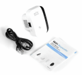 Portable WiFi Repeater Range Extender Router 2.4G 300Mbps Penguat Signal Amplifier. 