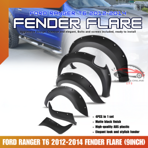 CPO FORD RANGER T6 2012-2014 FENDER FLARE (9INCH) (11608)