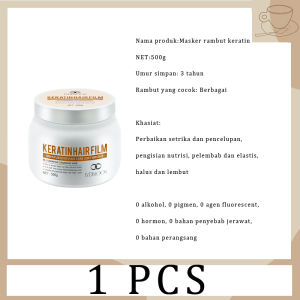 masker rambut keratin smoothing keratin hair mask pelurus rambut Memperbaiki rambut kering Protein Hair Mask Rambut Wangi tahan lama