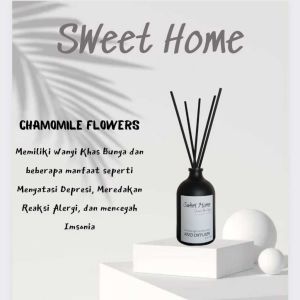 MM SBY SWEET HOME Reed Diffuser Pengharum Ruangan 100ML Aromatic Aromaterapi Aroma Pewangi Luxury Aromatherapy Refill Aesthetic Lavender Vanilla Bunga Hampers Souvenir Fragrance Oil Essensial Christmas Natal Stick Rotan Lebaran Ramadan Parfume