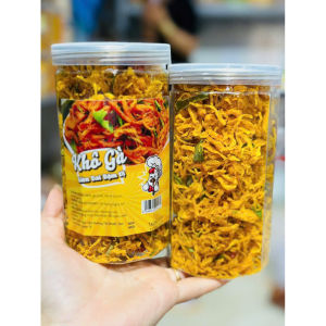<HŨ 500g> KHÔ GÀ LÁ CHANH GIÒN
