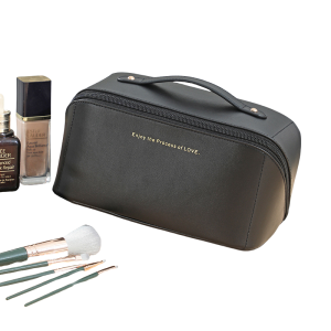Handheld Cosmetic Storage Bag/INS-style Premium PU Makeup Bag/Large Capacity Travel Storage Bag/LocalStock
