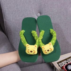 Dép kẹp nữ gắn Gấu nhiều màu siêu dễ thương siêu đẹp siêu bền đế chống trơn