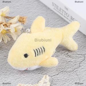 [COD] Biubiuni 12CM key chain gift shark plush stuffed toy doll mini pendant plush toys
