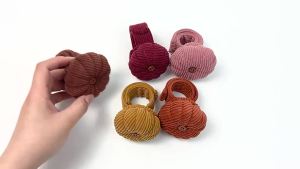 Kirilgu Pumpkin Wrist Pin Cushion with Elastic Strap Pumpkin Needle for Sewing Cushion Pincushions for Needlework DIY Craft 8K3Q7
