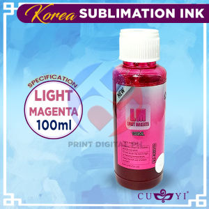 Print Digital CUYI Korea Sublimation Ink 100ml  Anti-Clogged Ink (C  M  Y  K  LC  LM)
