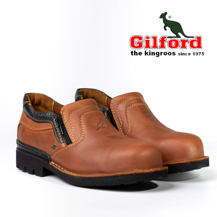 Gilford Low Cut Dual Zip Steel Toe Steel Plate Safety Boots 5008 Lazada Singapore