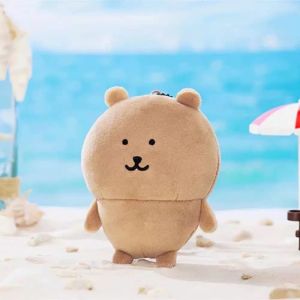 Kawaii Nagano Da đen Tự ti Gấu Đồ chơi Sang trọng Móc khóa Rám nắng Đùa Gấu Bông Trang trí Búp bê Ba lô Mặt dây chuyền Quà tặng2026