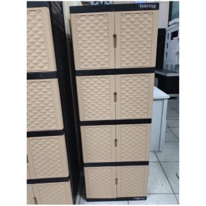 Lemari plastik lemari pakaian MINI ARTHA - 4 susun