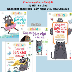 Sách - EQ-IQ Giúp Trẻ Làm Chủ Cảm Xúc - Cho Bé 3-9 Tuổi - Đinh Tị