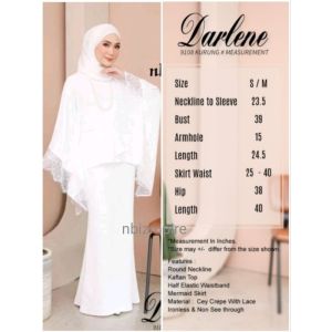 [FASTSELLING] OFFWHITE / WHITE COLOR SET BAJET TUNANG NIKAH / WEDDINGRAYA/KURUNG COLOR PUTIH! S-XL