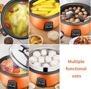 23L Commercial/Home Multi Function Non Stick Electric Auto Rice Cooker Warmer 3000W ( Inner Pot 8L ) Periuk Nasi 23L