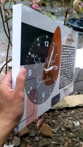 Jam Dinding Pengantin: Desain Unik & Custom Nama