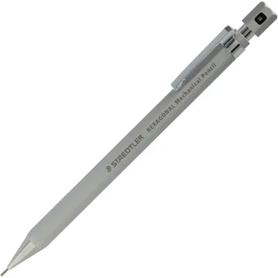 STAEDTLER Hexagonal 925 77 Mechanical Pencil 0.5mm Aluminum Body 4mm Sleeve Japan 2 Colors