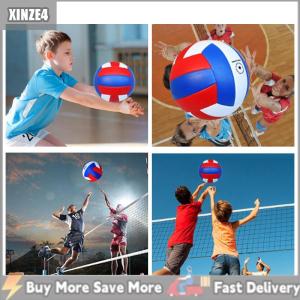 [COD] XINZE4 Bóng chuyền chuyên nghiệp cạnh tranh PVC bóng chuyền Kích thước 5 cho bãi biển Ngoài trời cắm trại bóng chuyền trò chơi trong nhà bóng đào tạo bóng
