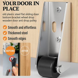 Door Drop Tool for Home Users Durable and Practical Sliding Wheel WearResistant Sturdy for Family Use