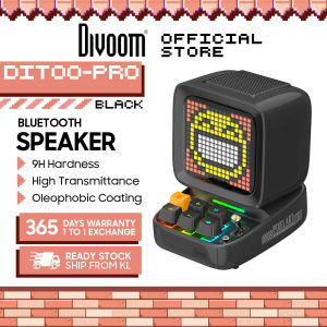 Divoom Ditoo Pro Global Version Pixel Art Bluetooth Speaker - Black