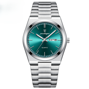 ELF TRIBE Nam công sở thường ngày xem không thấm nước sáng ngày Đồng hồ Quartz cổ tay bằng thép không gỉ sang trọng xem cho nam giới