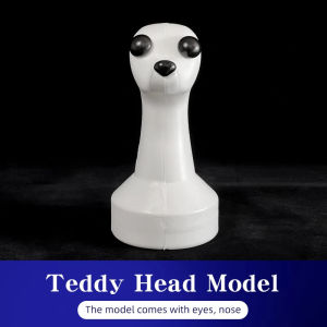teddysimulated head hair fake dog head model beautician practice cutting dog hair dog body WigGrooming Student study