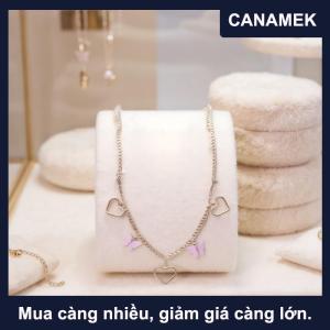 【CANAMEK】 Thời trang bướm Hollow tim body eo Chain đối với phụ nữ trang sức Đảng accessries Quà Tặng
