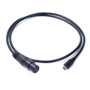 USB Type C Male to 3Pin XLRs Male Female Microphones Cable Balanced Stereo Sound Cord for Recording Equipment