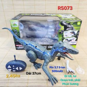 Đồ Chơi Trẻ Em Hộp Khủng Long Điều Khiển Phun Sương Sóng 2.4Ghz Có Sạc Dành Cho Bé RS073