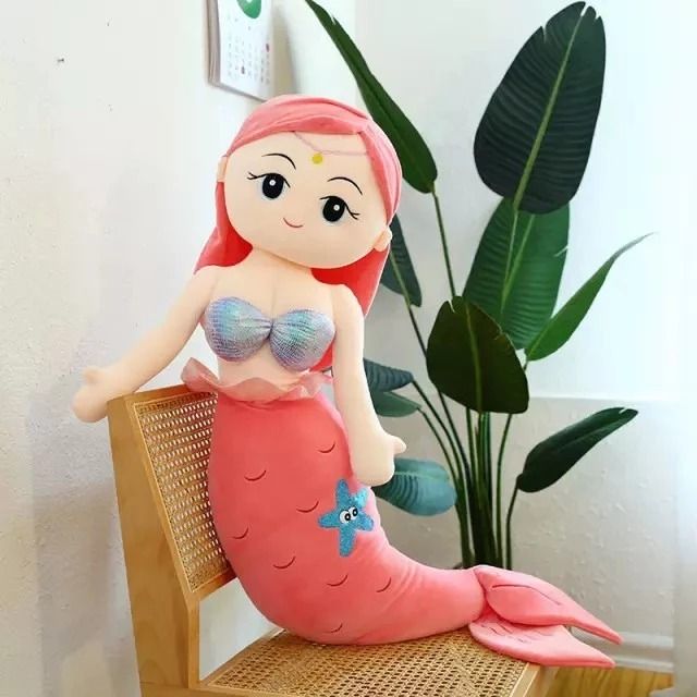 Boneka%20Putri%20Duyung%20Import%20Ukuran%2040cm%20Mainan%20Anak%20Perempuan%20Mewah%20-%20Image%208