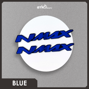 GTR Emblem NMAX 2 PCS 3D Logo Timbul Aksesoris Variasi Motor NMAX