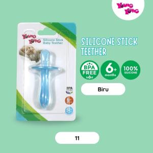 YOUNG YOUNG Gigitan Stick Bayi Silicone Baby Teether Stick 11